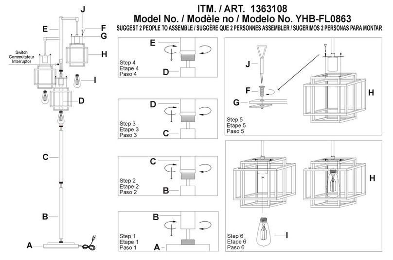 Costco YHB-FL0863 User manual
