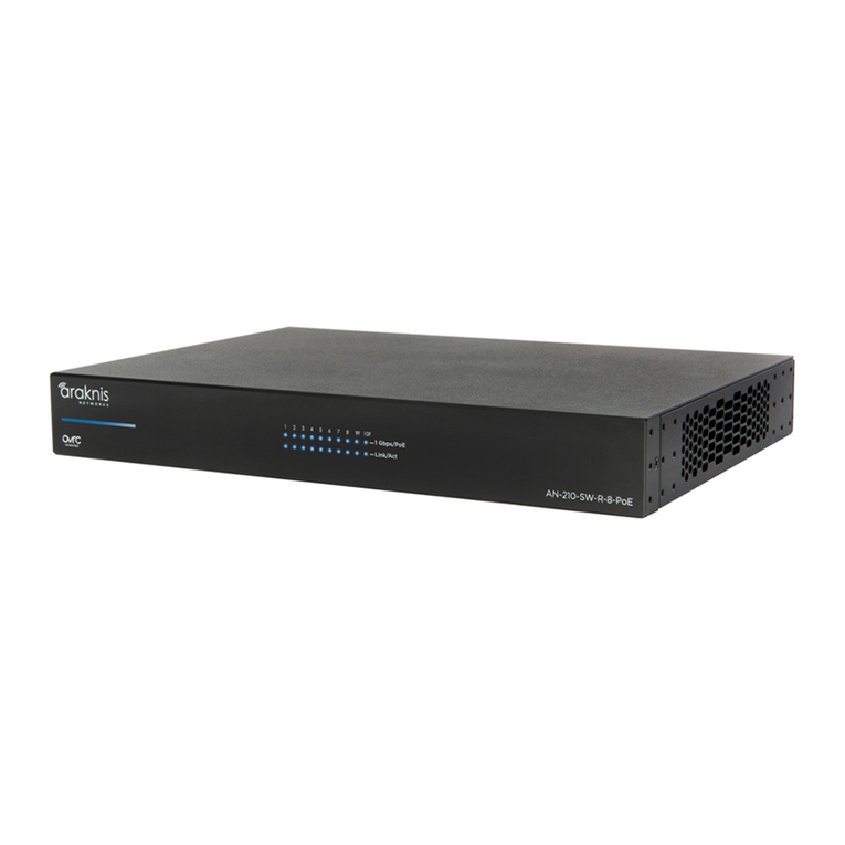Araknis Networks 210 Series quick start guide