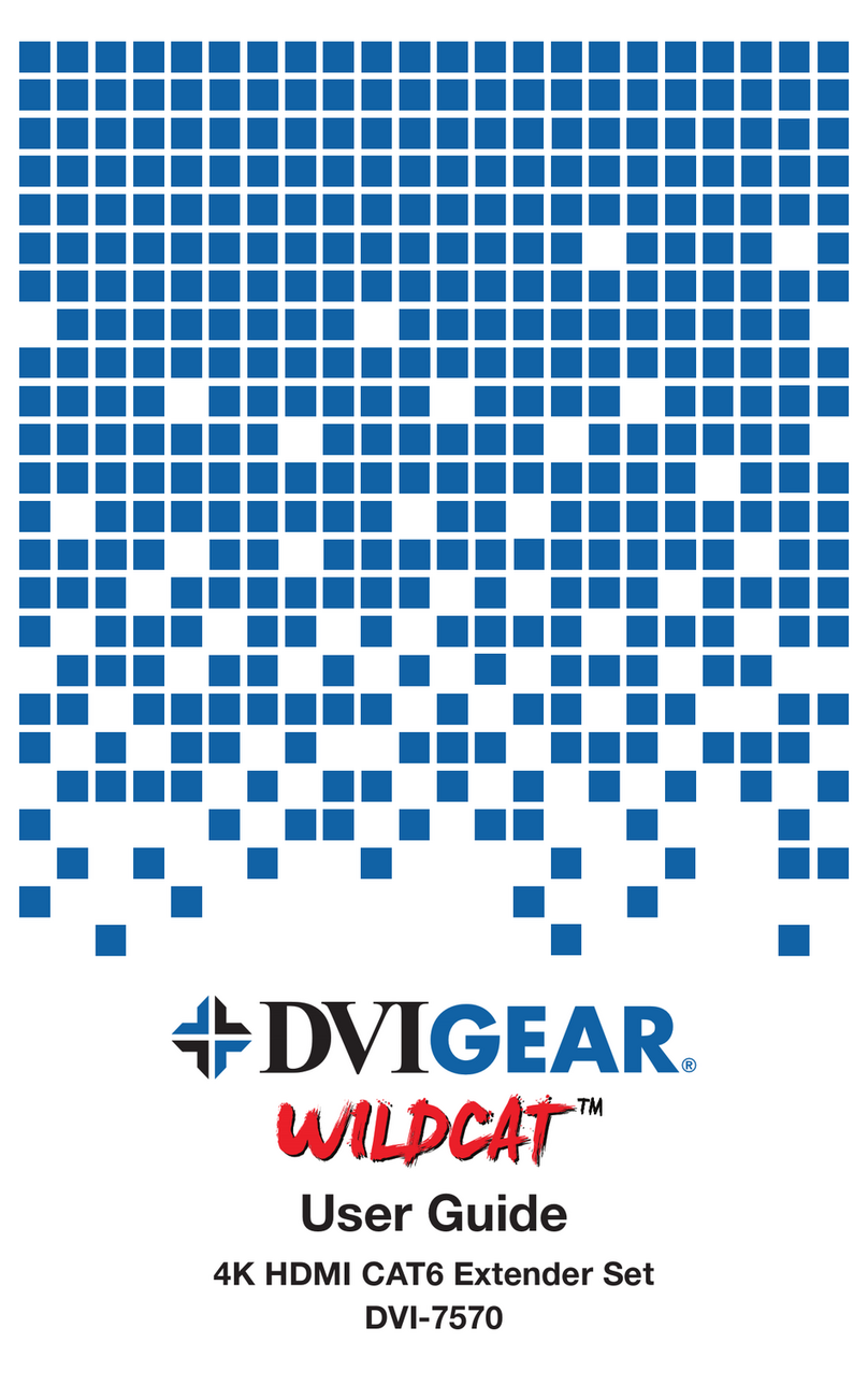 DVIGear WILDCAT DVI-7570 user guide