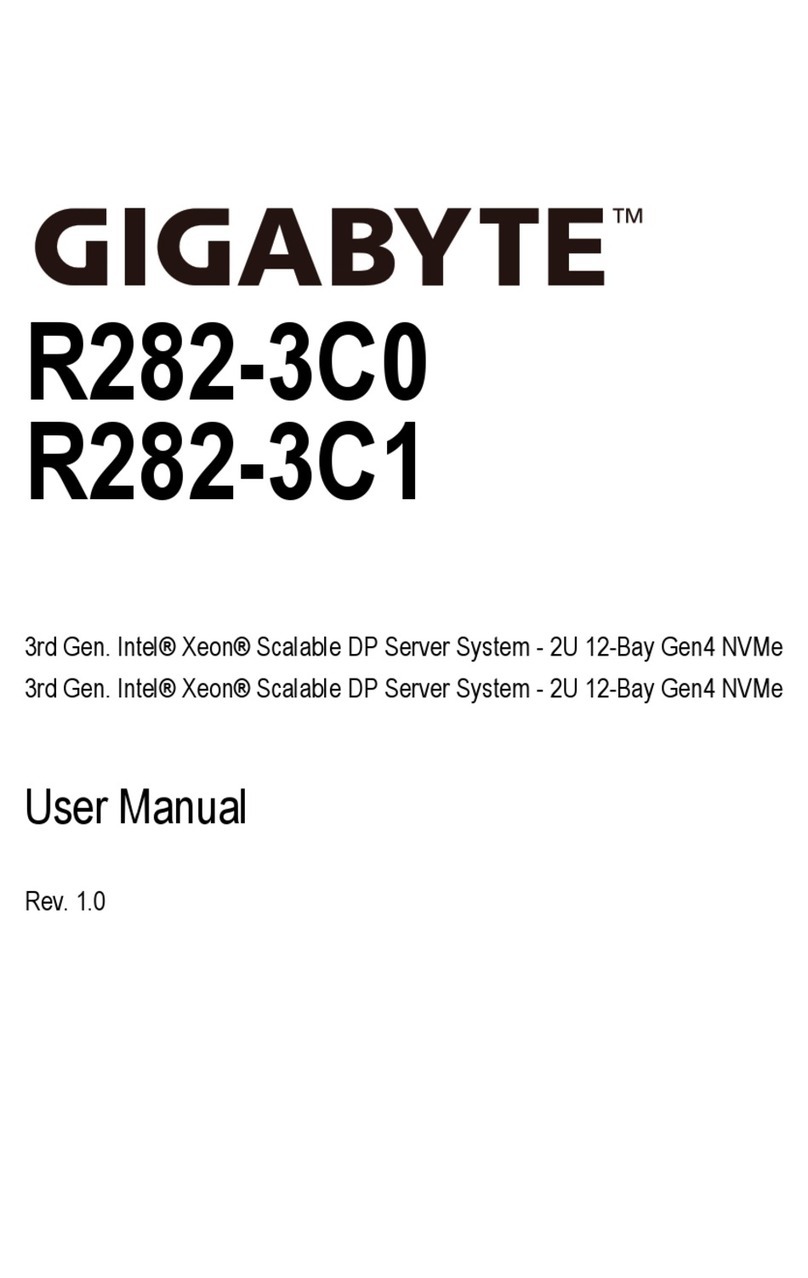 Gigabyte R282-3C0 User manual