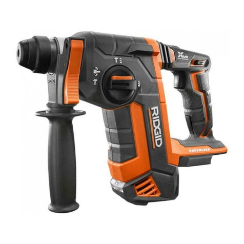 RIDGID R86711 User manual RIDGID R86711 User manual
