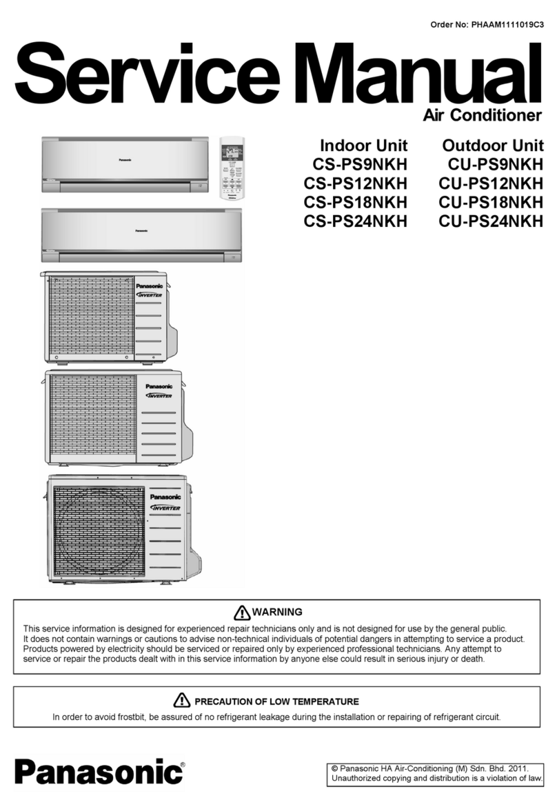 Panasonic CS-PS9NKH User manual
