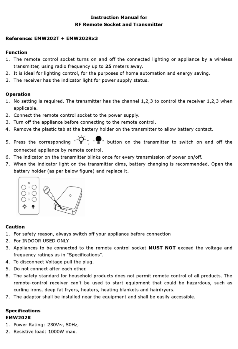 Everflourish EMW202T instruction manual