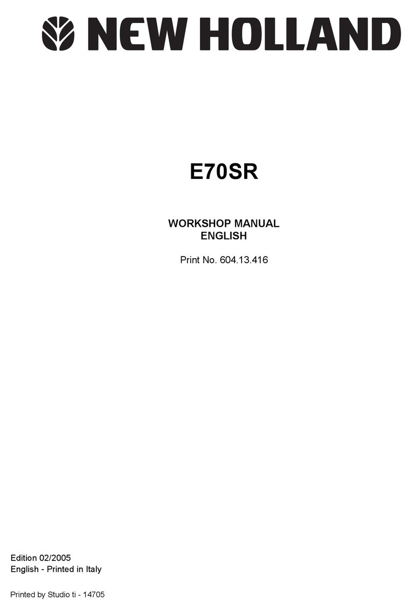 New Holland E70SR Workshop manual