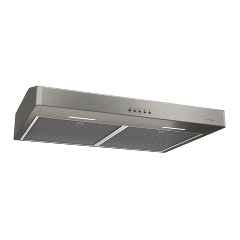 Venmar BISTRO VBNDE1 Series Installation use and care manual Venmar BISTRO VBNDE1 Series Installation use and care manual