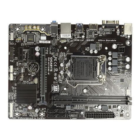 Gigabyte GA-H110M-H User manual