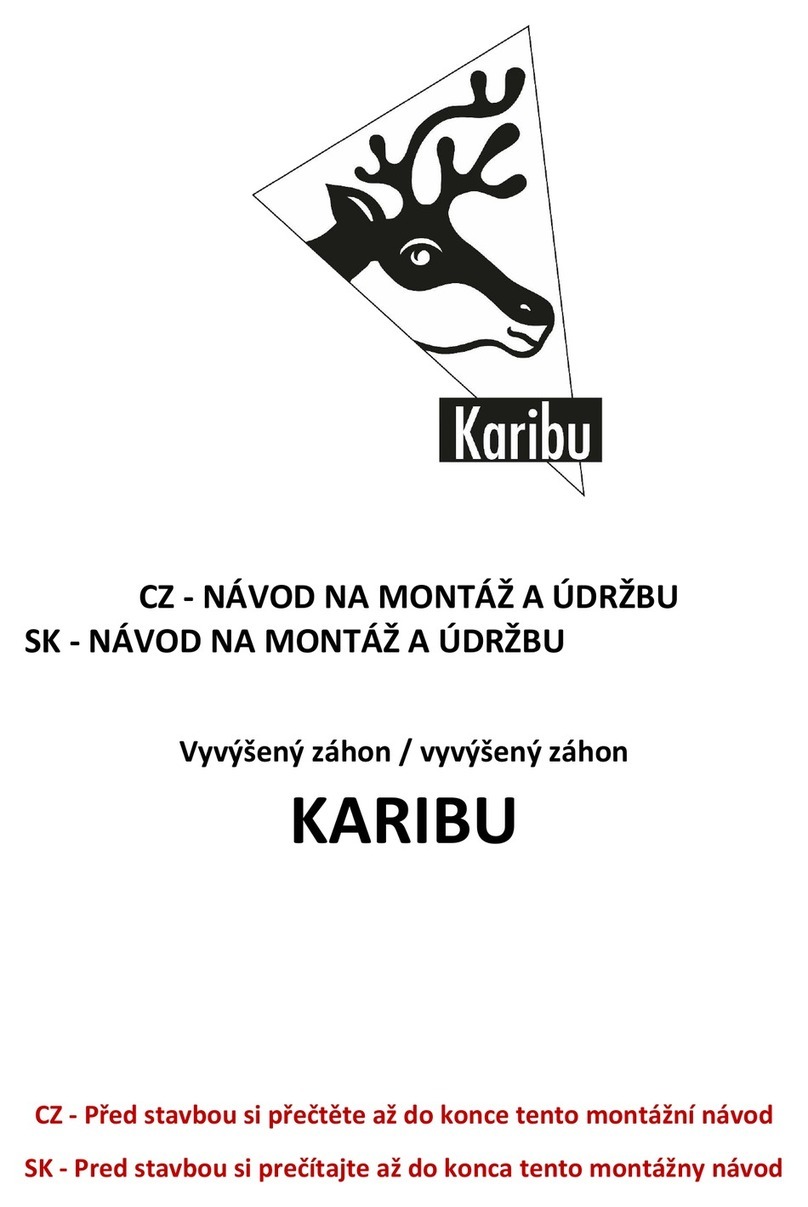 Karibu 82334 Building instructions Karibu 82334 Building instructions