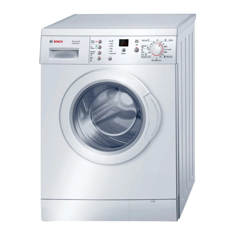 Bosch WAE28377GB Series Specification sheet Bosch WAE28377GB Series Specification sheet