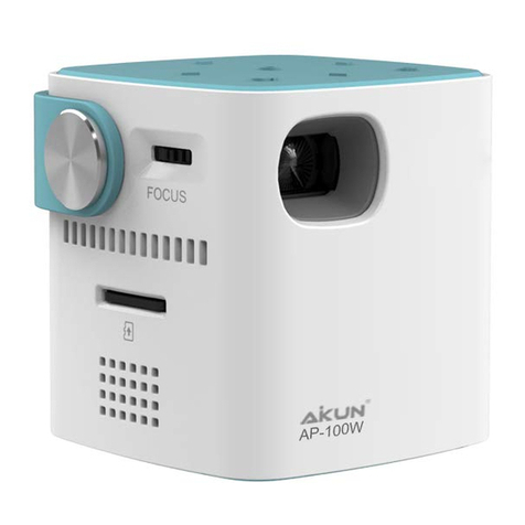 AIKUN LIGHTIST AP-100W Operating	 instruction