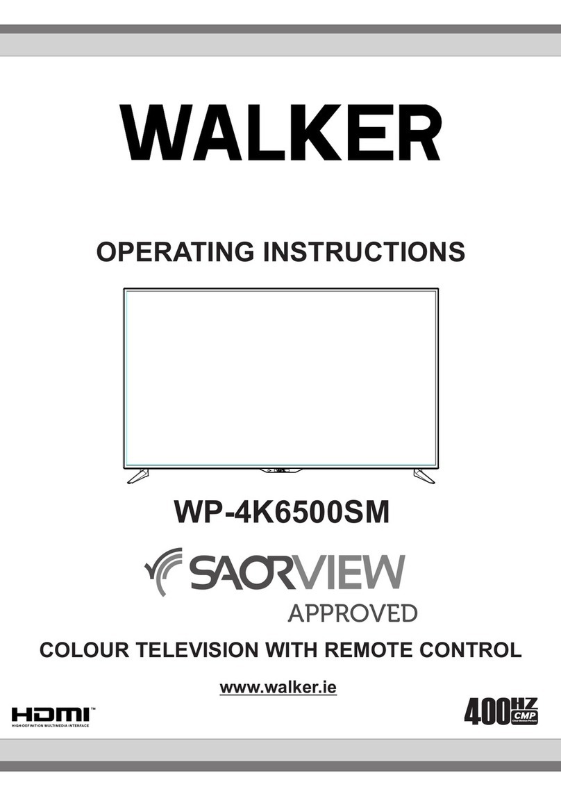 Walker WP-4K6500SM User manual