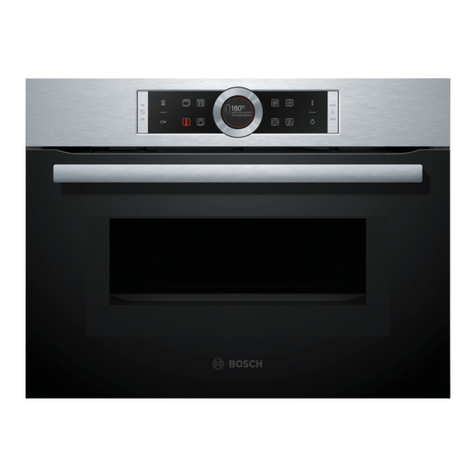 Bosch CMG633B 1B Series User manual and installation instructions
