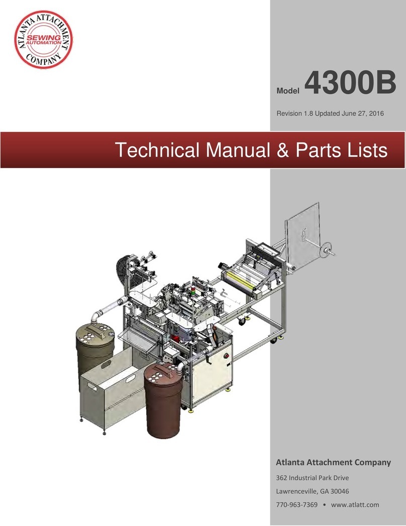 Atlanta Attachment Company 4300B User manual
