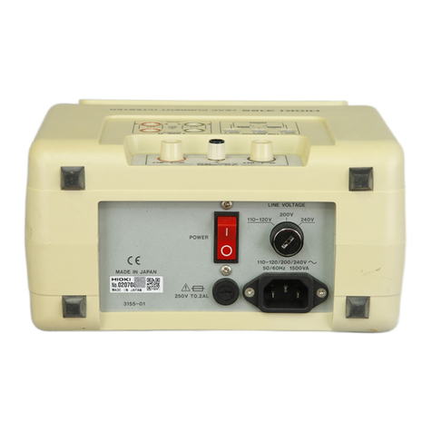 Hioki 3155-01 User manual