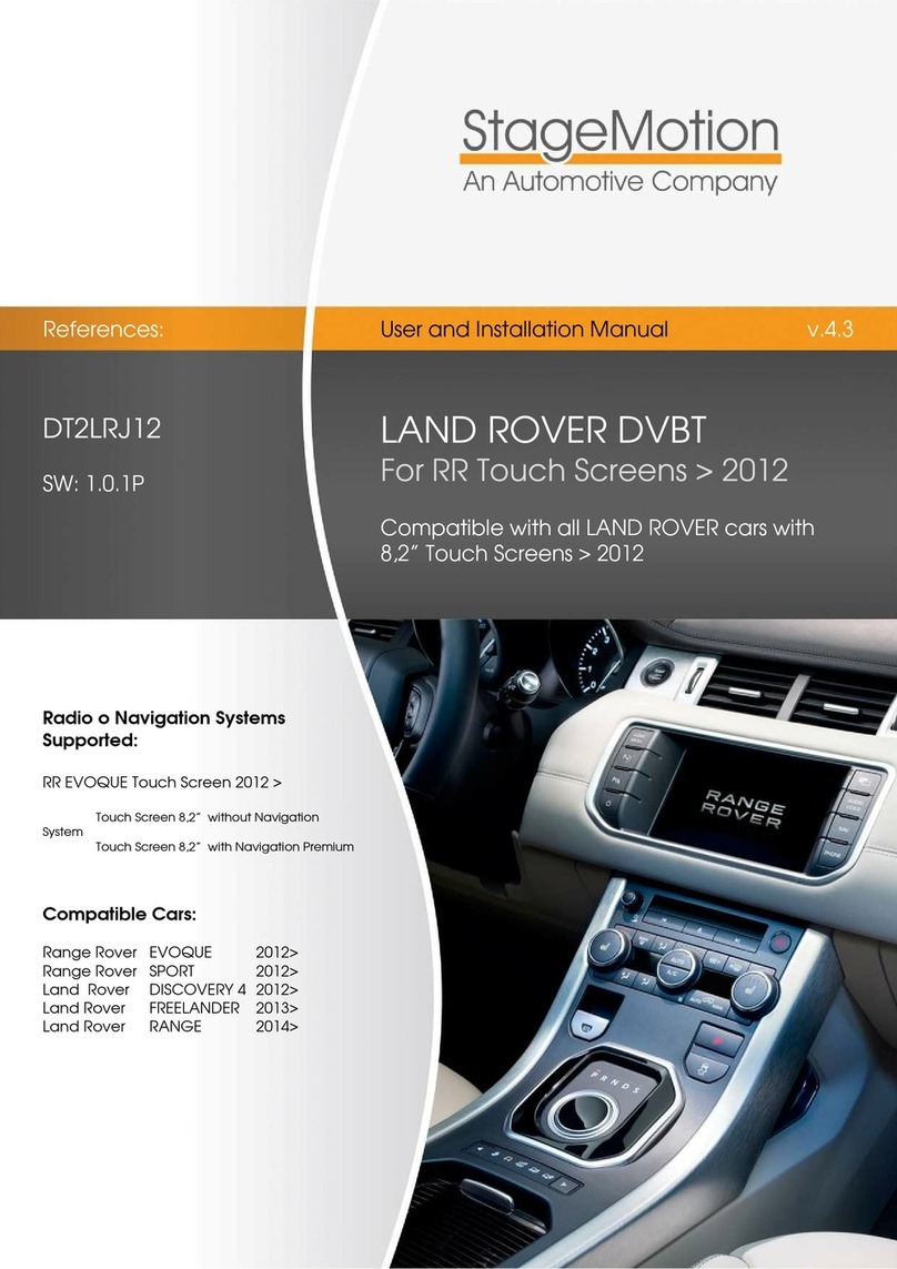 StageMotion DT2LRJ12 User and installation manual