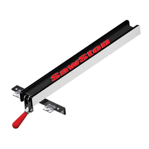 SawStop T-Glide Industrial Series User manual