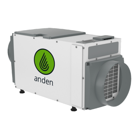 Anden A100 Installation and operating instructions