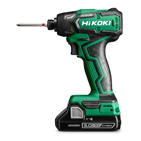 Hitachi Koki WH 18DD Service manual