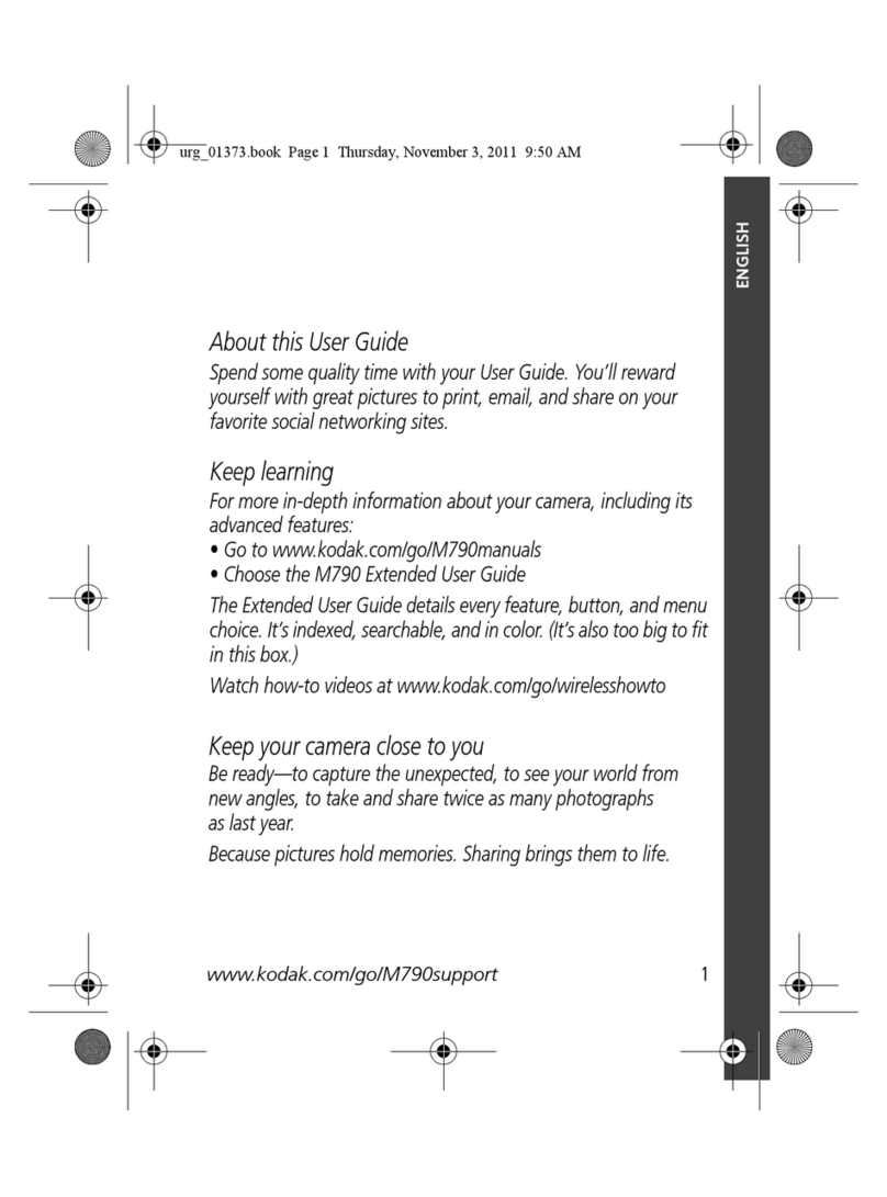 Kodak M790 User manual