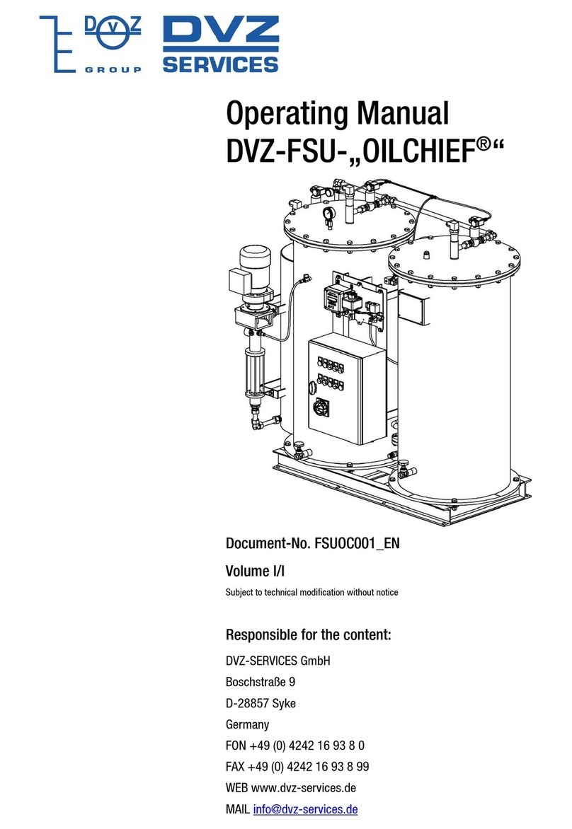 DVZ OILCHIEF 150 FSU User manual