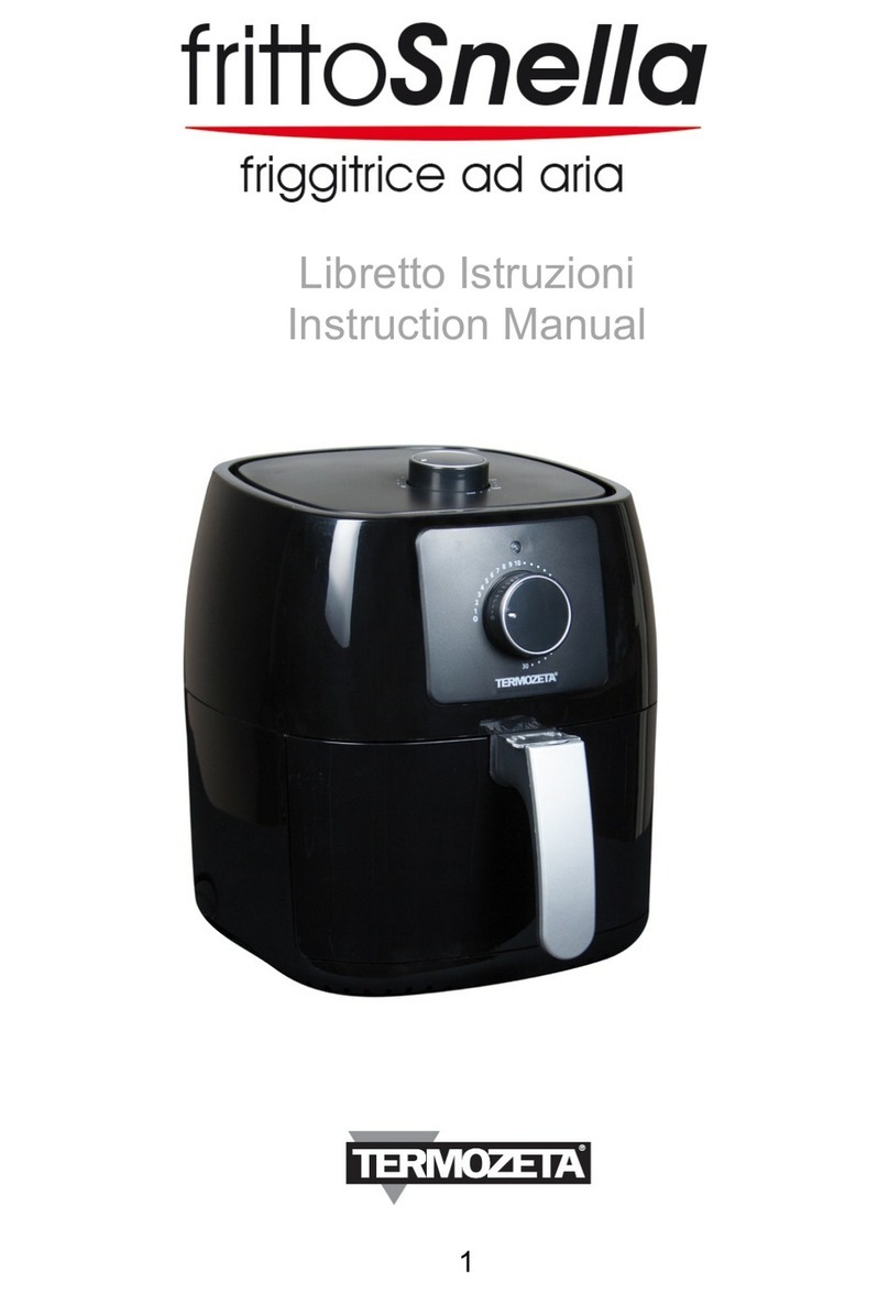 Termozeta Frittosnella 3.5 instruction manual