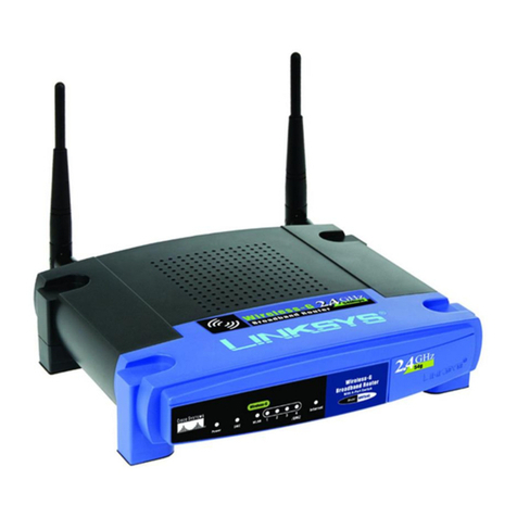 Linksys WRT54GV2 User manual