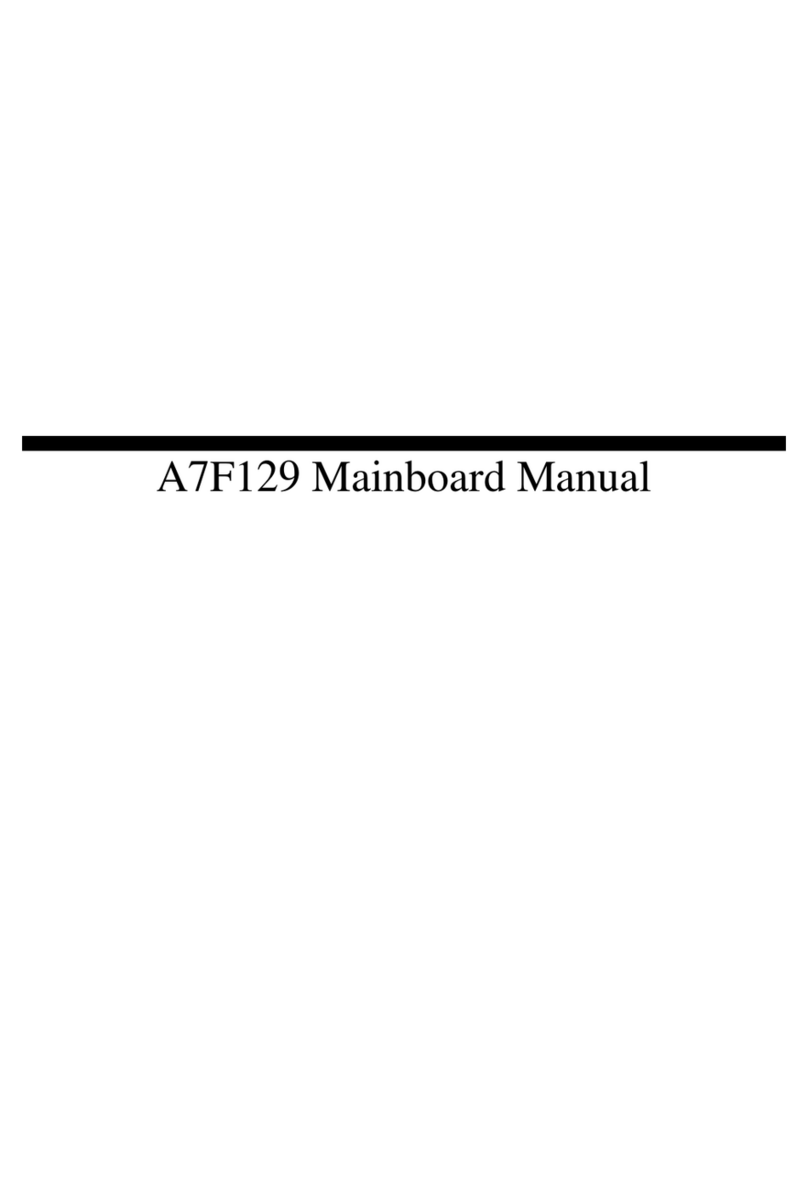 VIA Technologies A7F129 User manual VIA Technologies A7F129 User manual