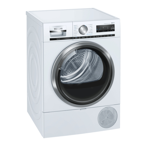 Siemens WT4HXKL9DN Installation and operating instructions