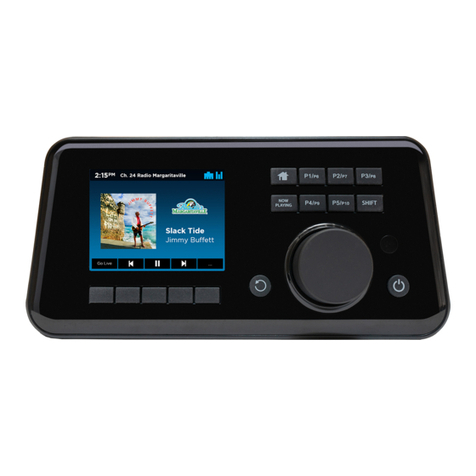 Sirius XM RAdio BR3 User manual