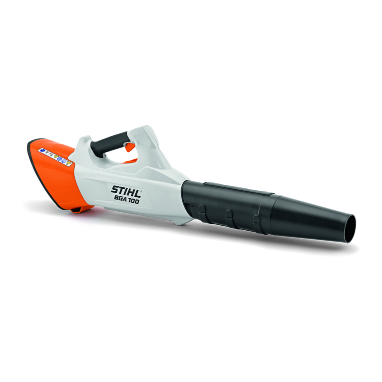 Stihl BGA 100 User manual