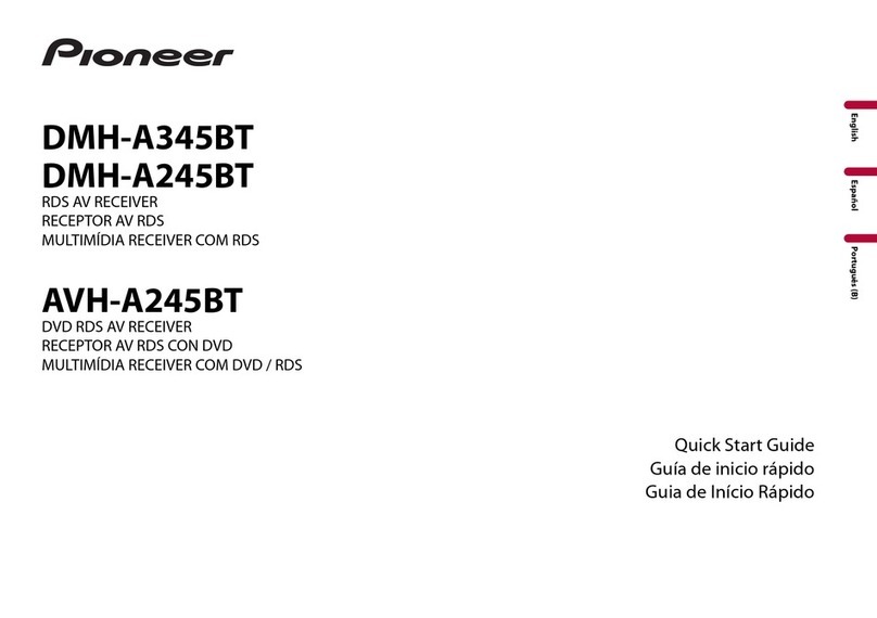 Pioneer DMH-A345BT User manual