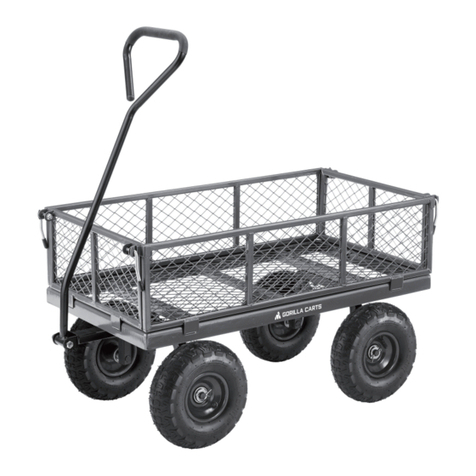 Gorilla Carts GOR610 User manual