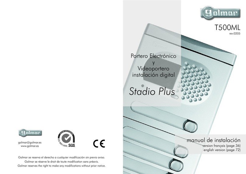 golmar T500ML User manual
