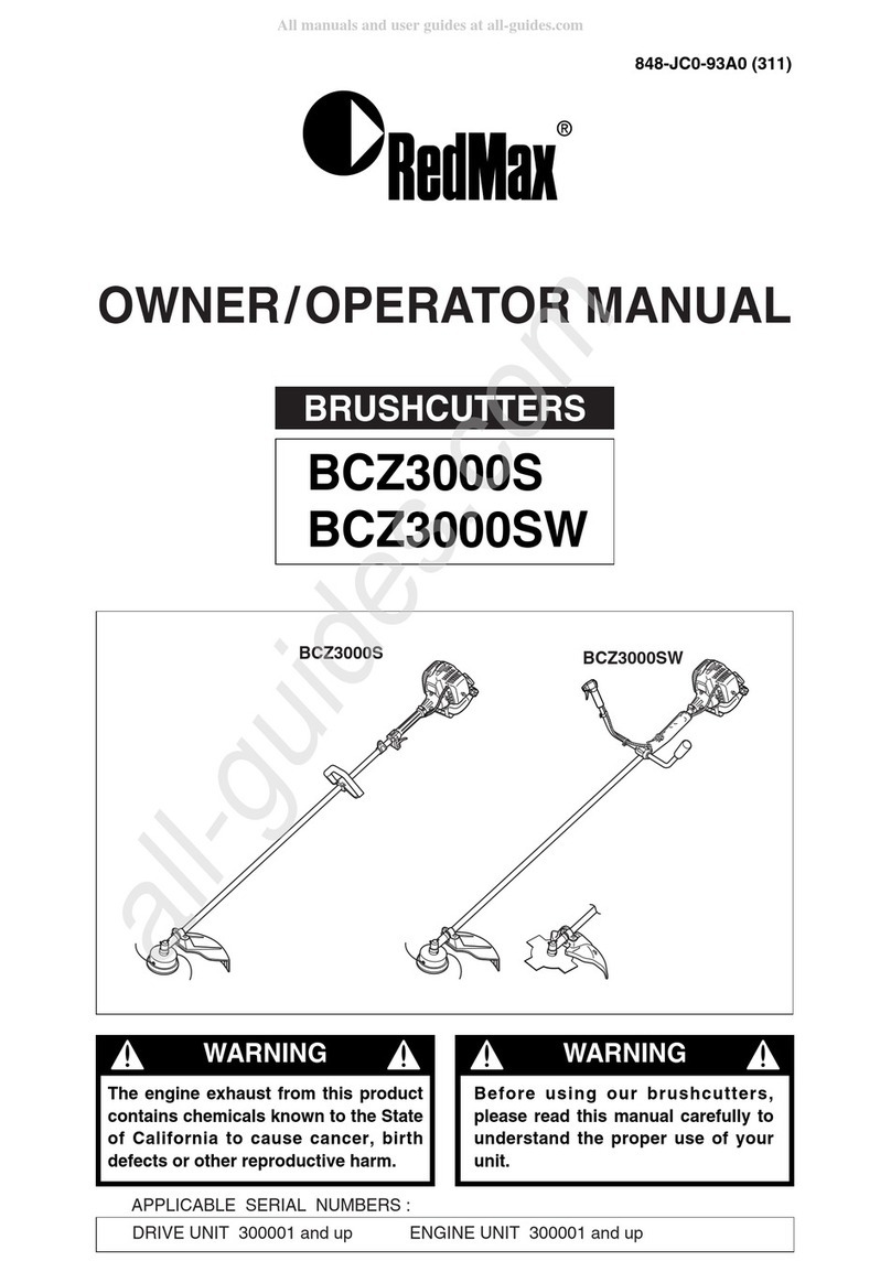 RedMax BCZ3000SW Owner's/operator's manual