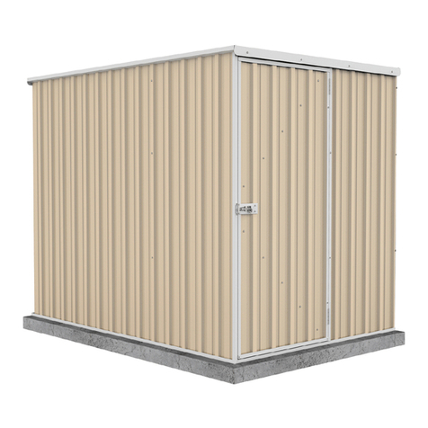 ABSCO SHEDS 15231FK Assembly guide ABSCO SHEDS 15231FK Assembly guide