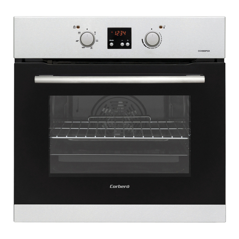 CORBERO CCH900PXG Operating and installation instruction