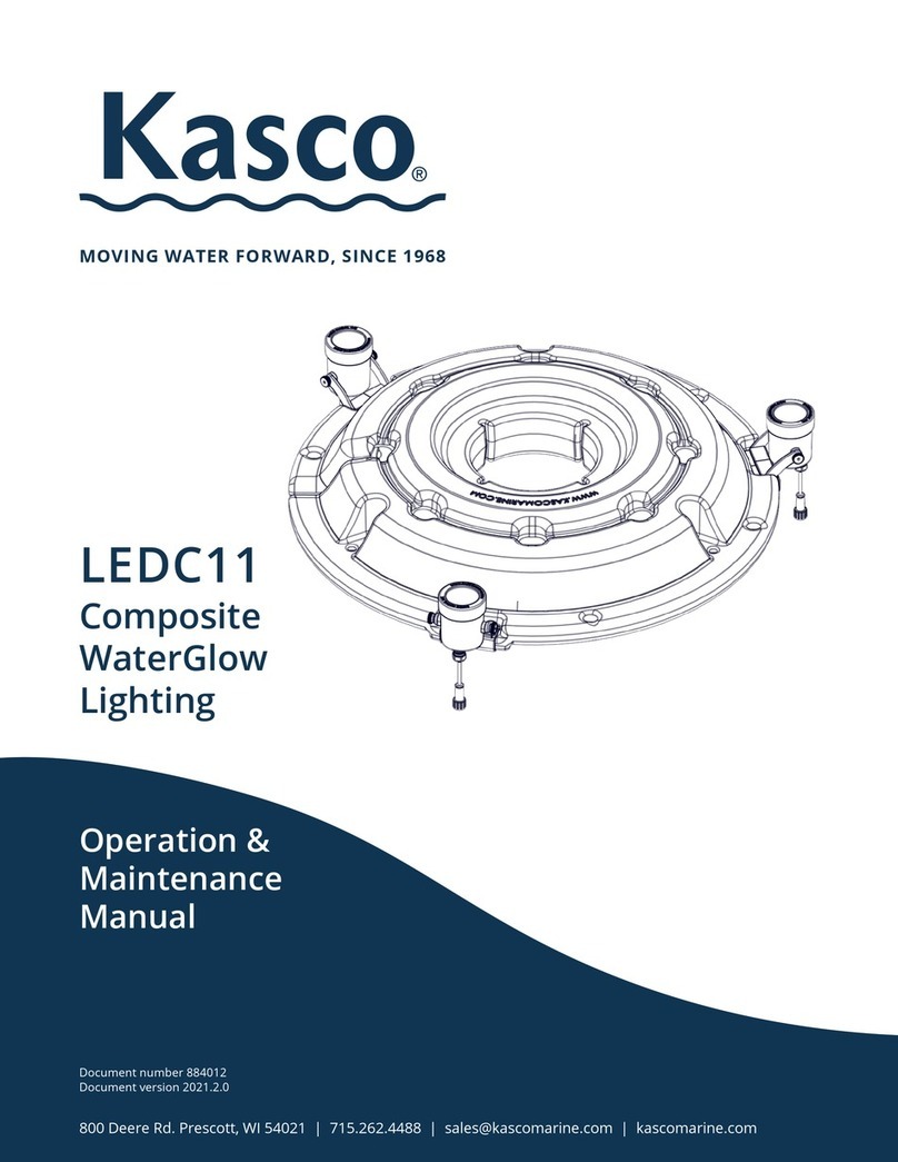 Kasco WaterGlow LEDC11 Manual