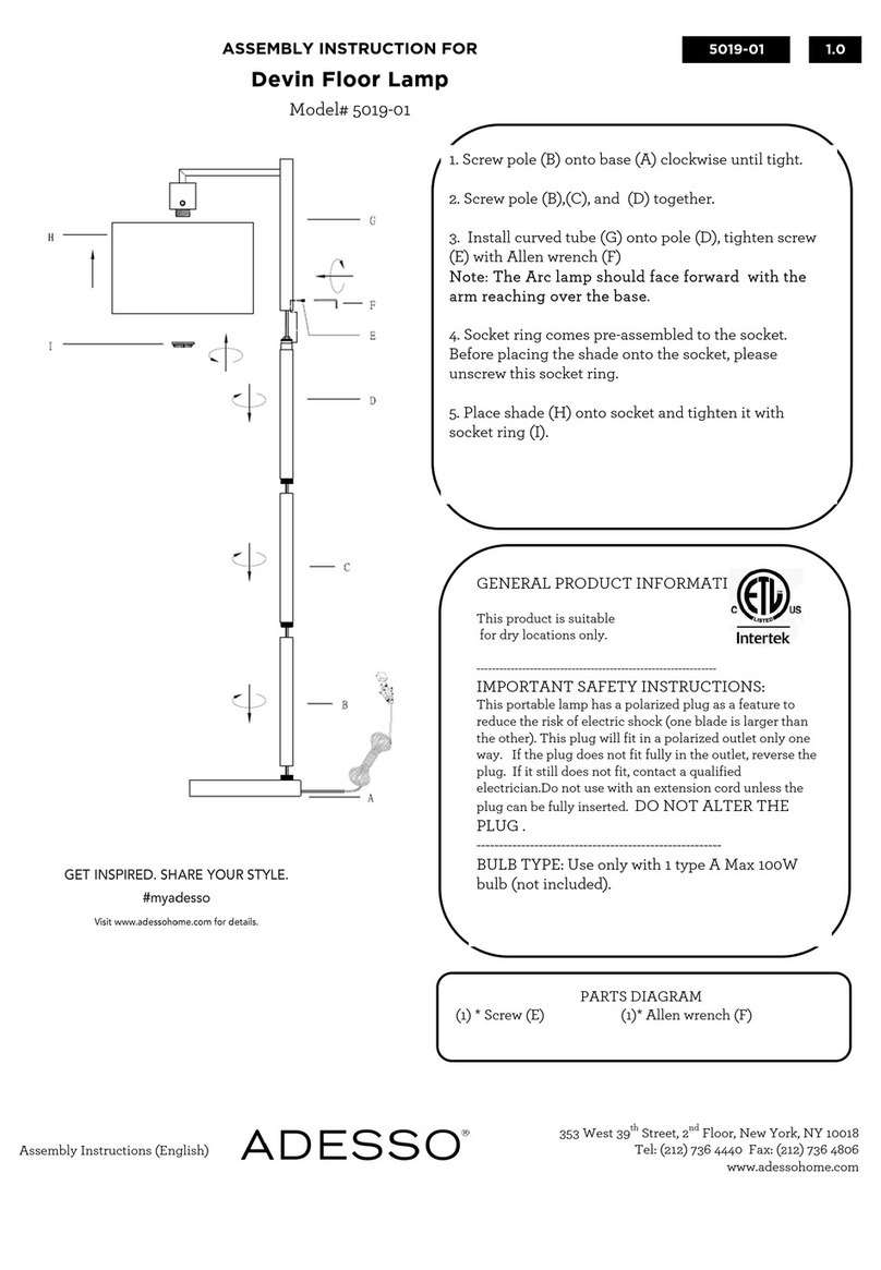 Adesso Devin Assembly instruction