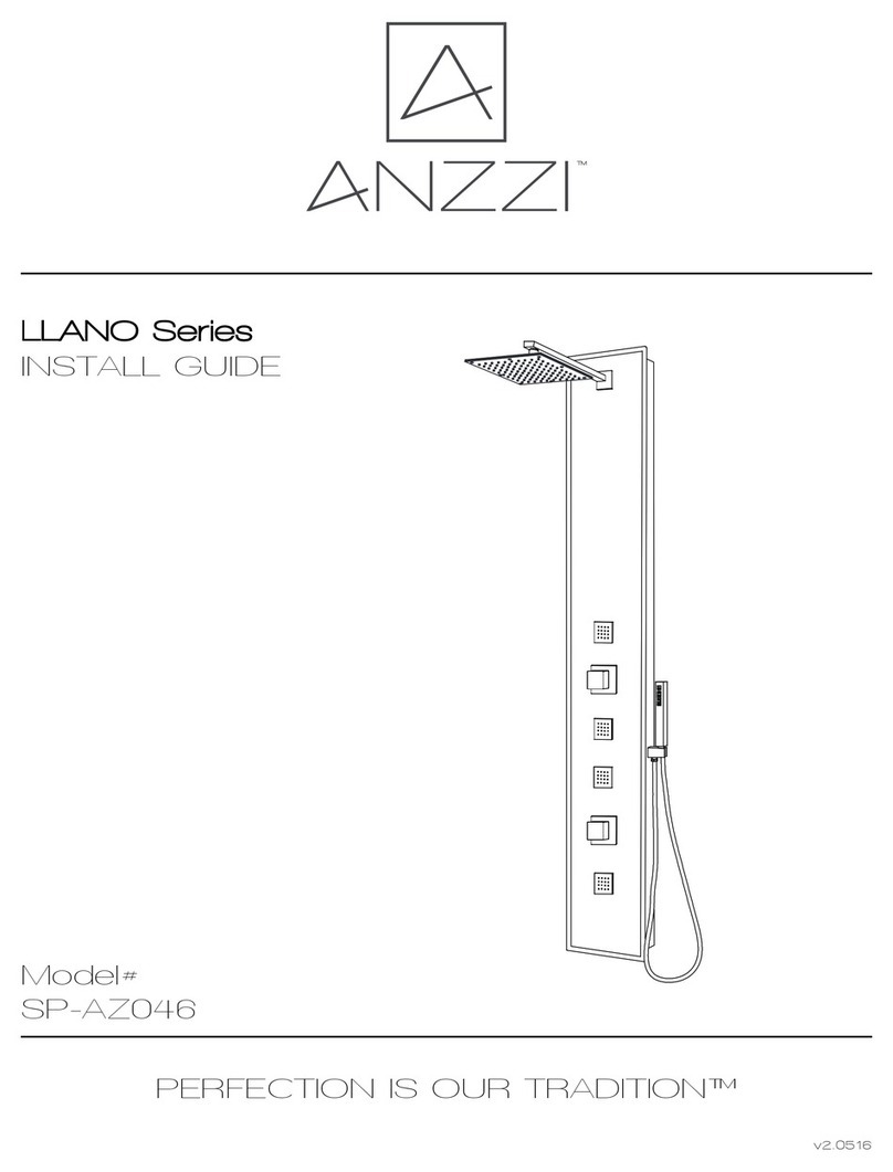 Anzzi LLANO SP-AZ046 install guide