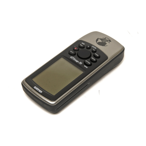 Garmin GPS Map 76 manual