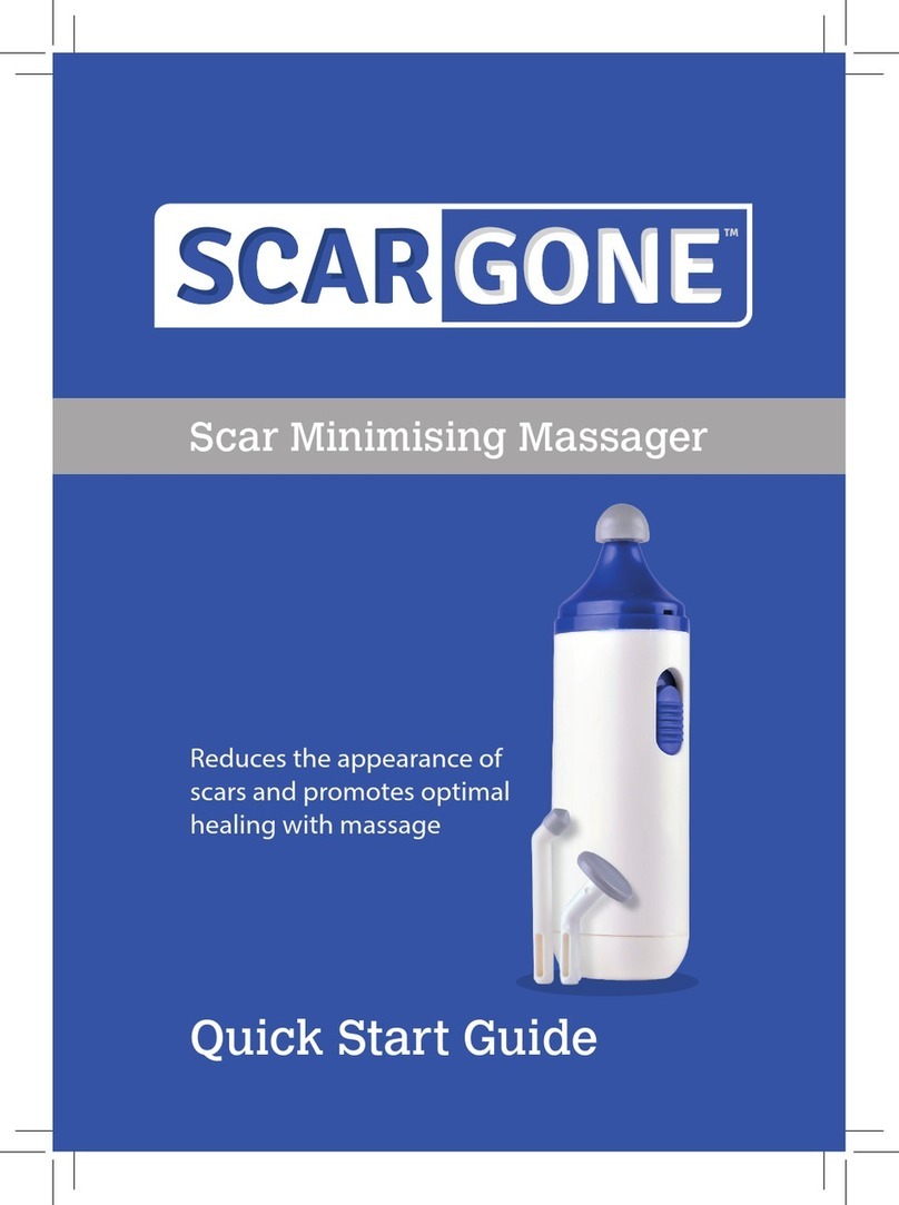 StressNoMore Scar Gone quick start guide