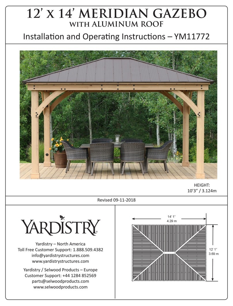 Yardistry YM11772 User manual