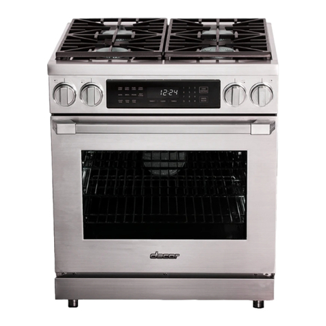 Dacor Pro-Range HDPR30 Series User manual Dacor Pro-Range HDPR30 Series User manual