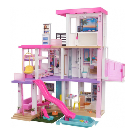 Mattel Barbie Dream House GRG93 instructions
