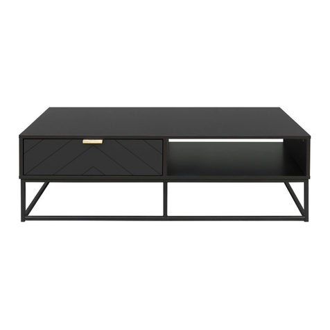 Mocka Inca Coffee Table Assembly instructions