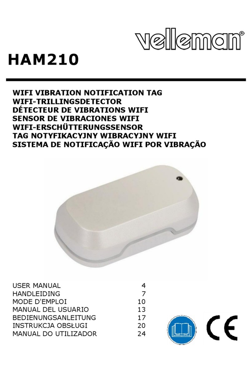 Velleman HAM210 User manual