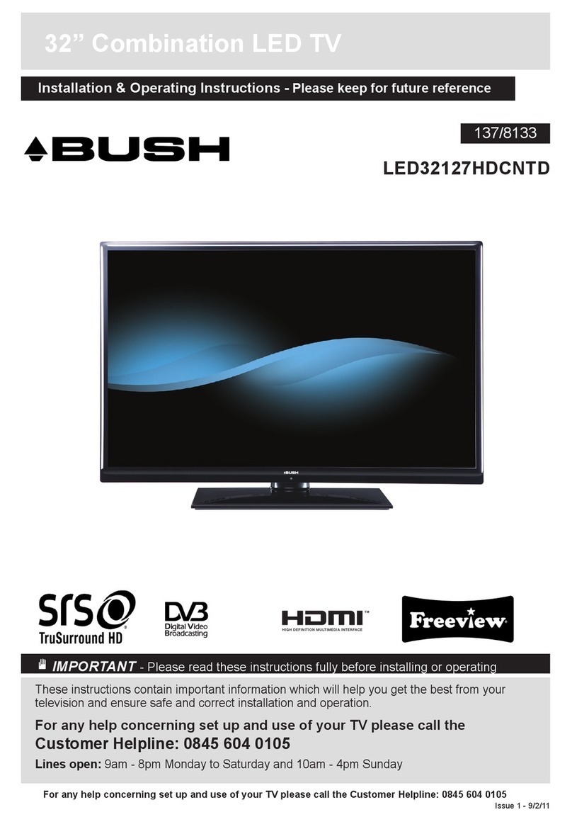 Bush LED32127HDCNTD Manual
