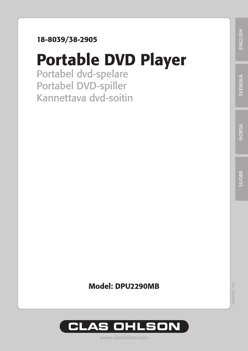 Clas Ohlson DPU2290MB manual