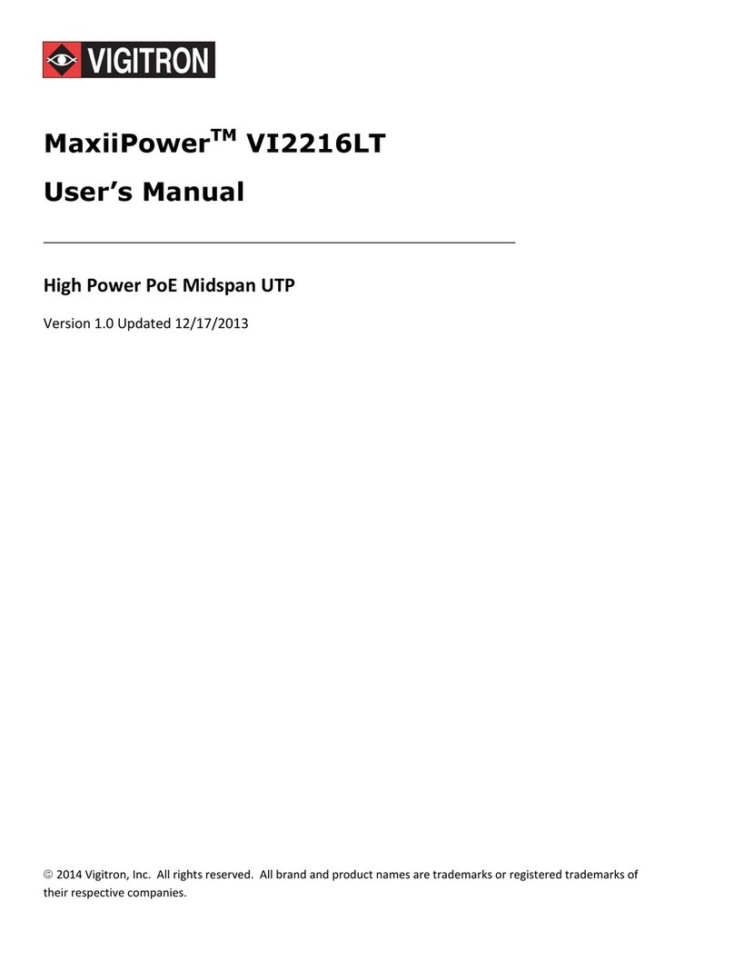 Vigitron MaxiiPower VI2216LT user manual