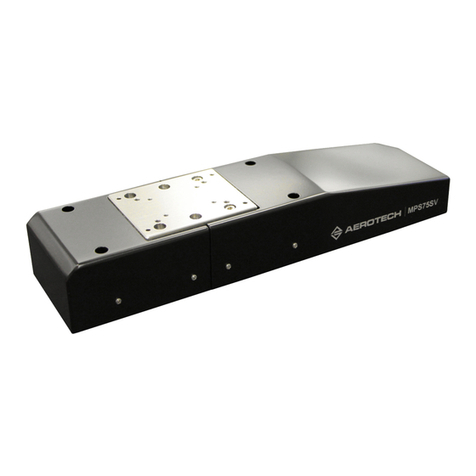 Aerotech MPS75SV User manual