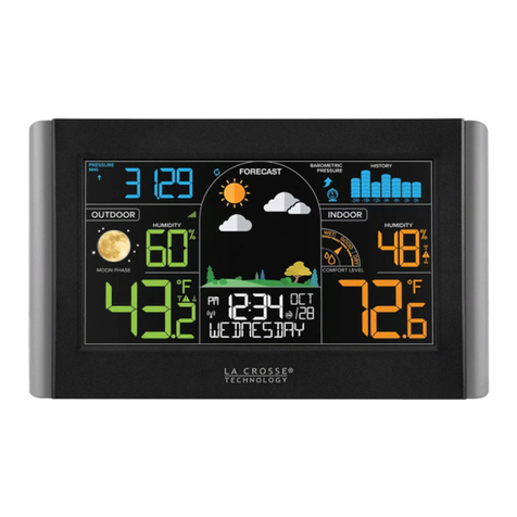 La Crosse Technology CA76669 Dimensions La Crosse Technology CA76669 Dimensions